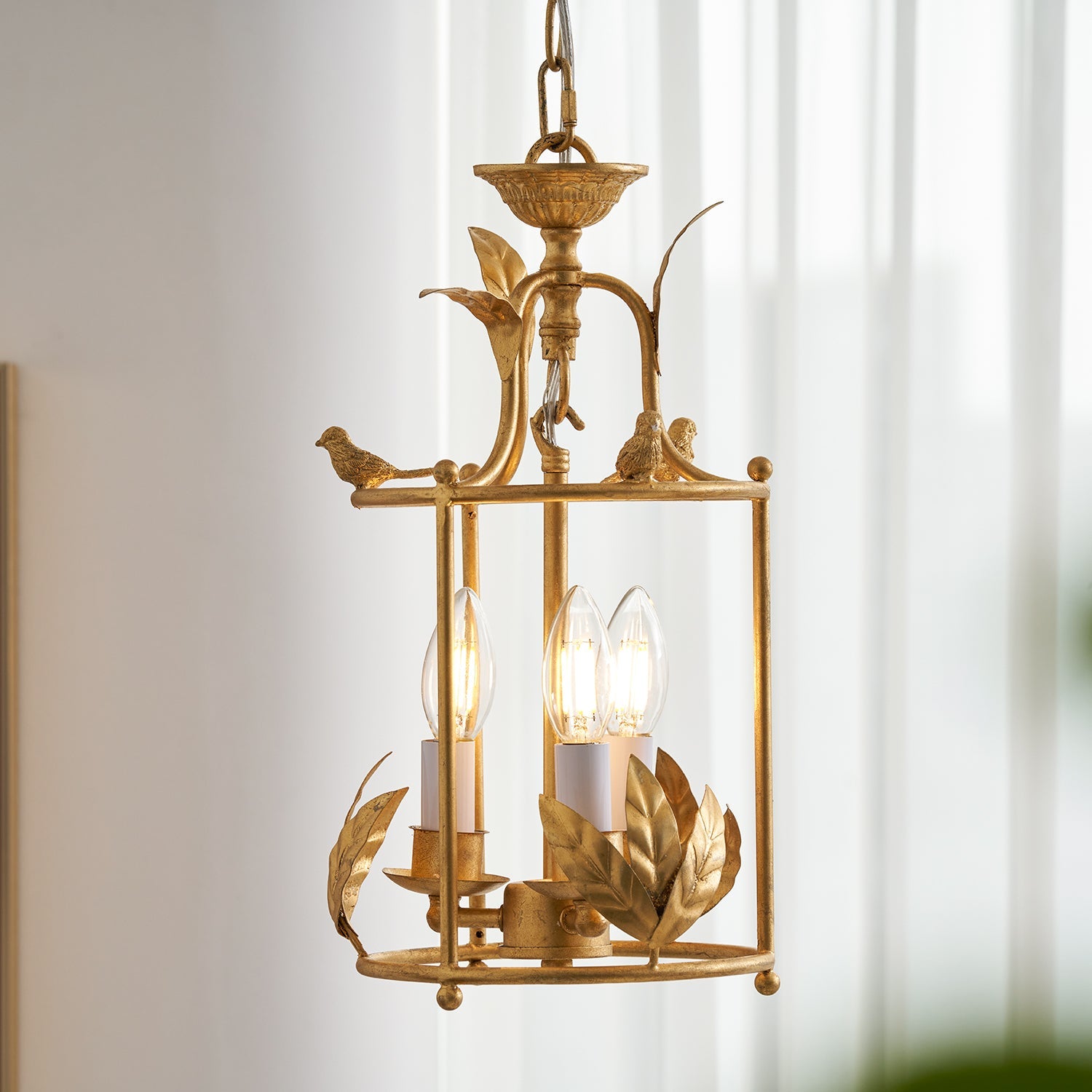 Lámpara colgante farol Celi