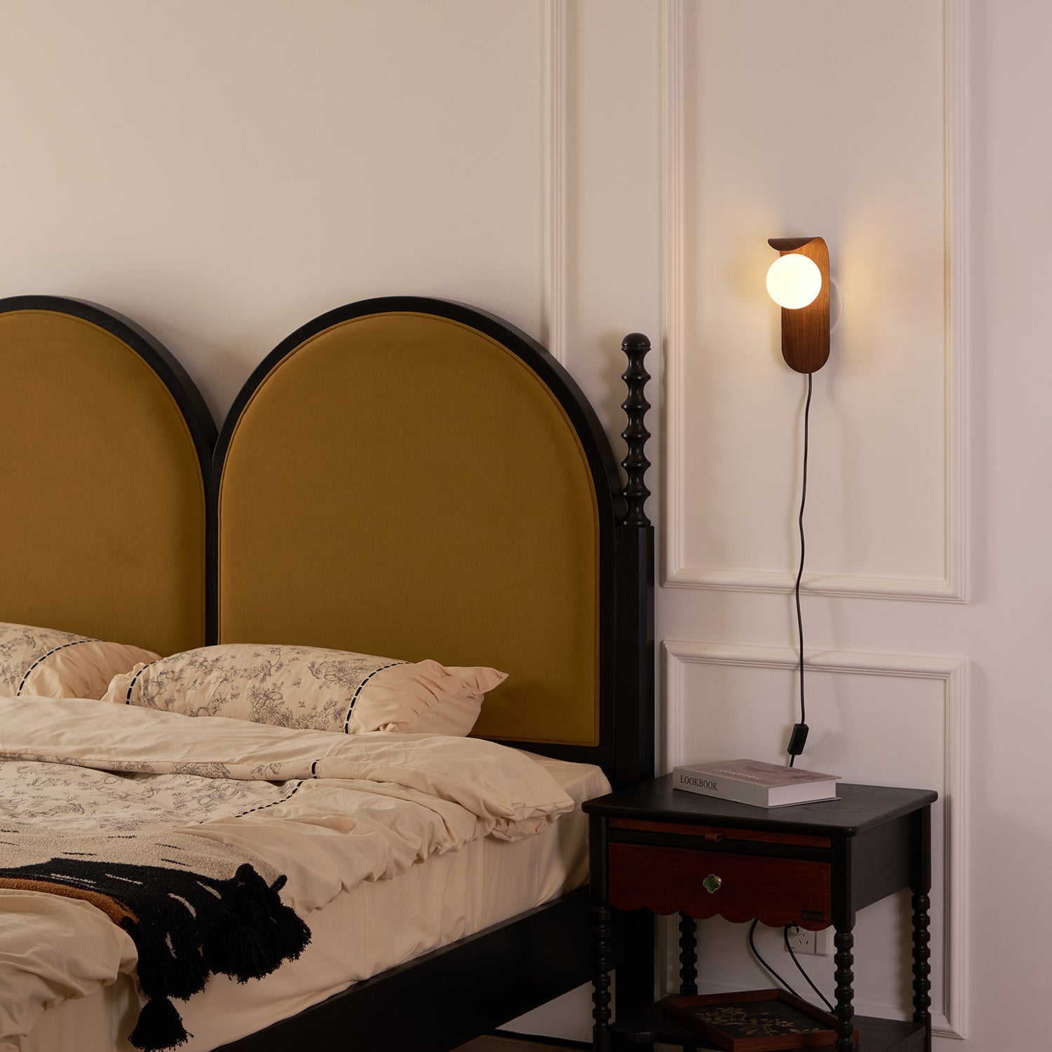 Aplique de pared globo Olbel