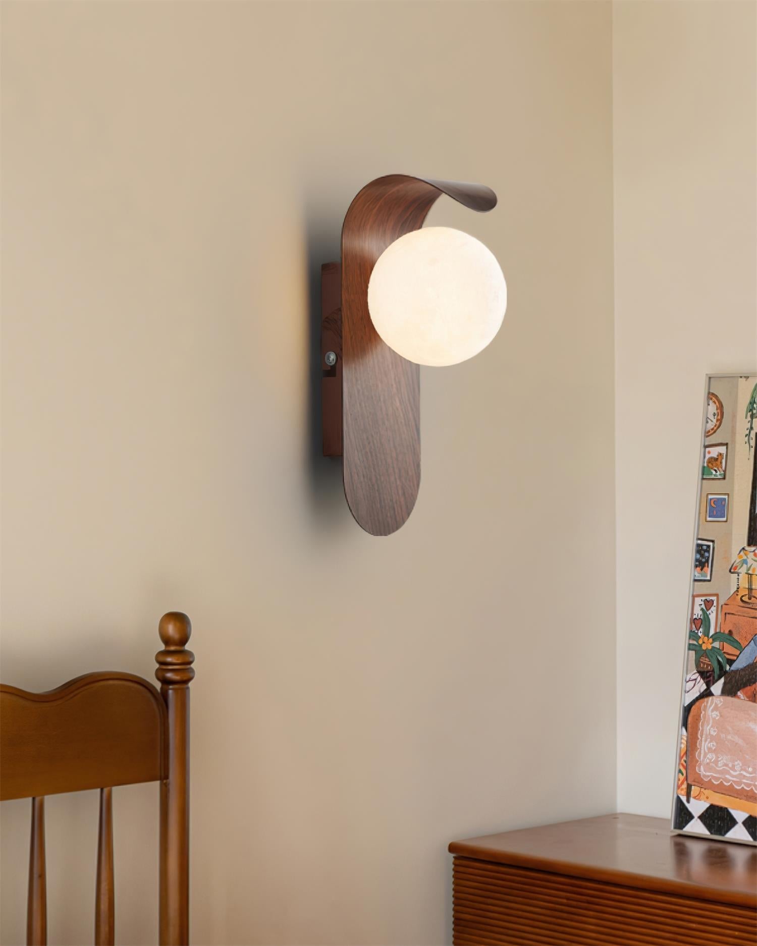 Aplique de pared globo Olbel