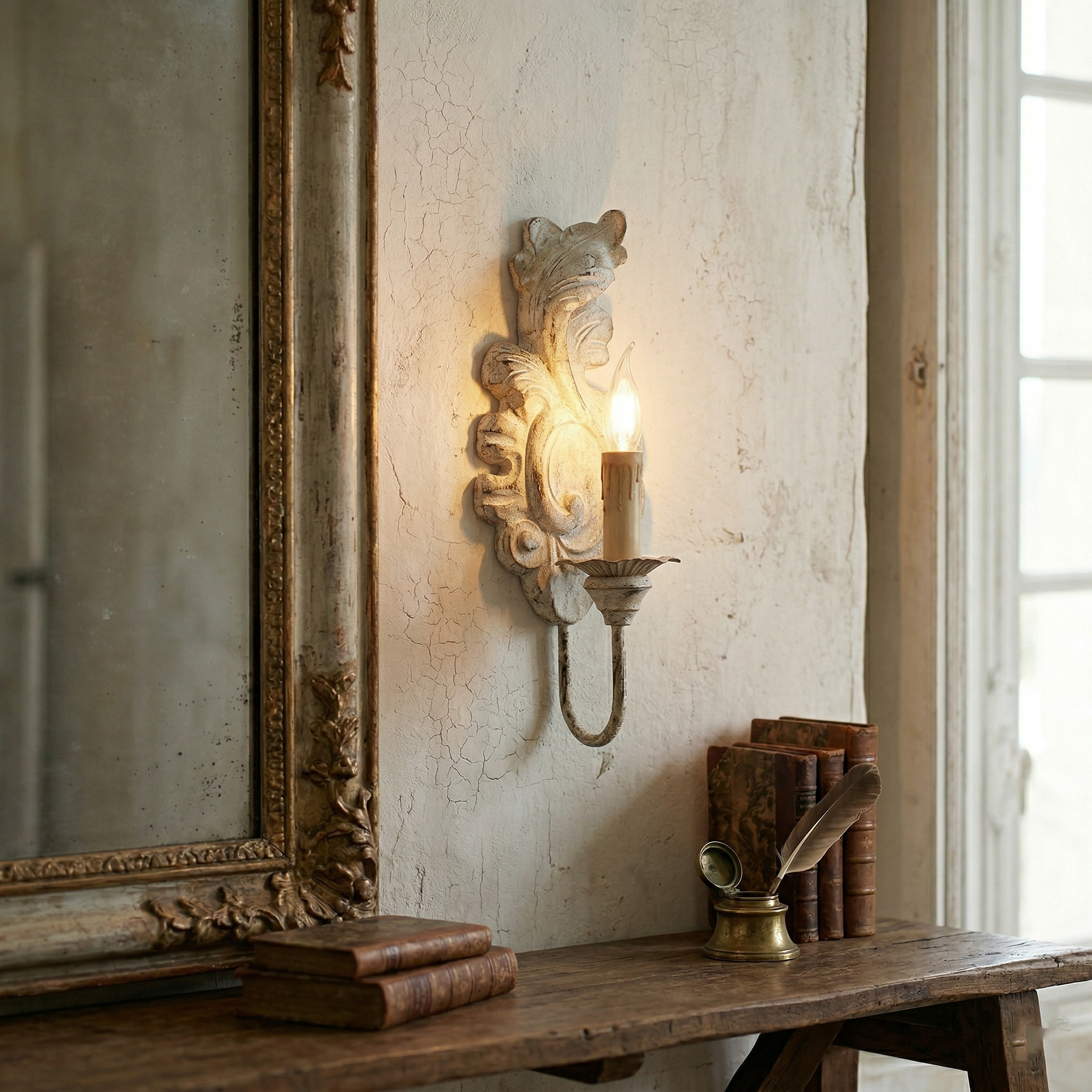Aplique de pared vintage Mose
