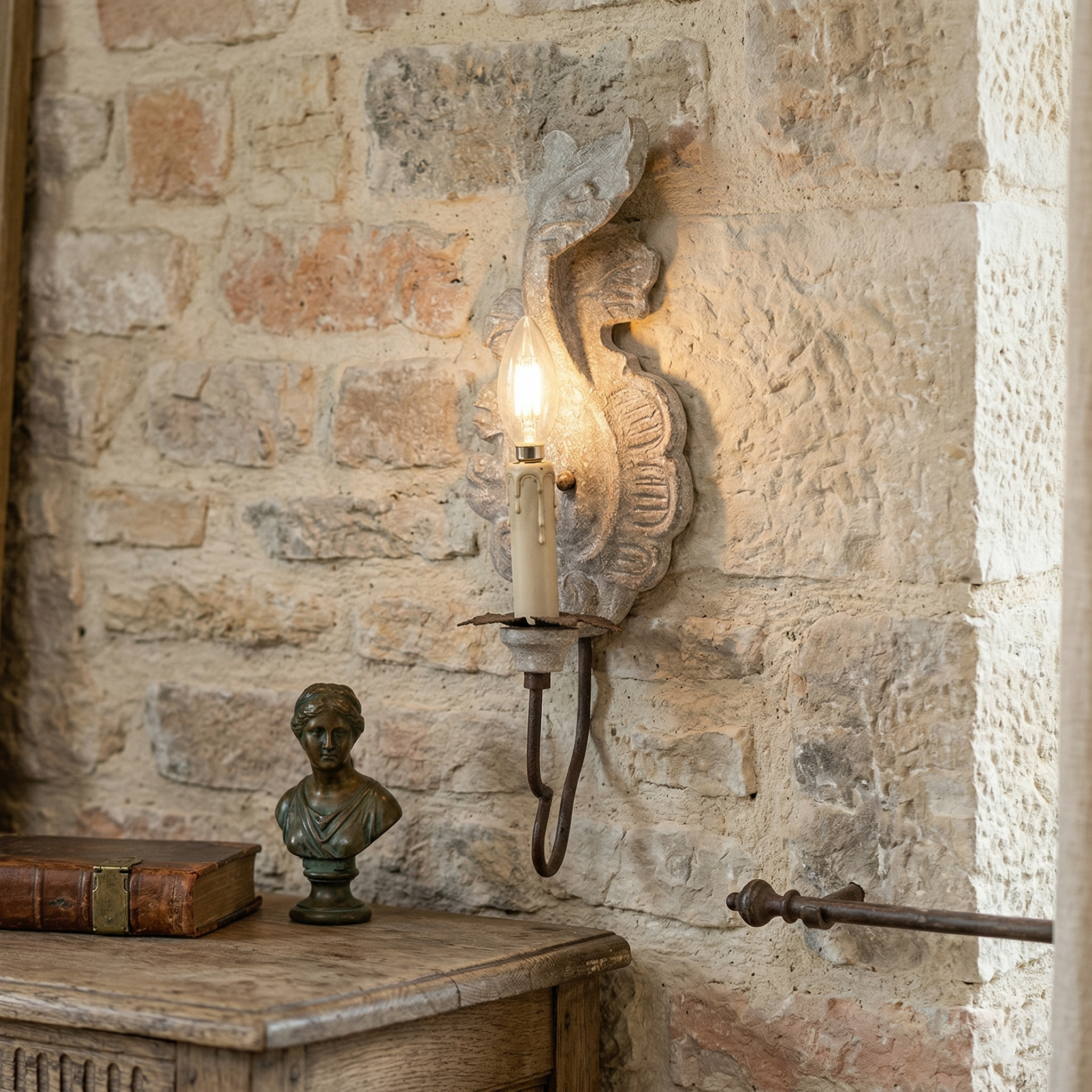 Aplique de pared vintage Mose
