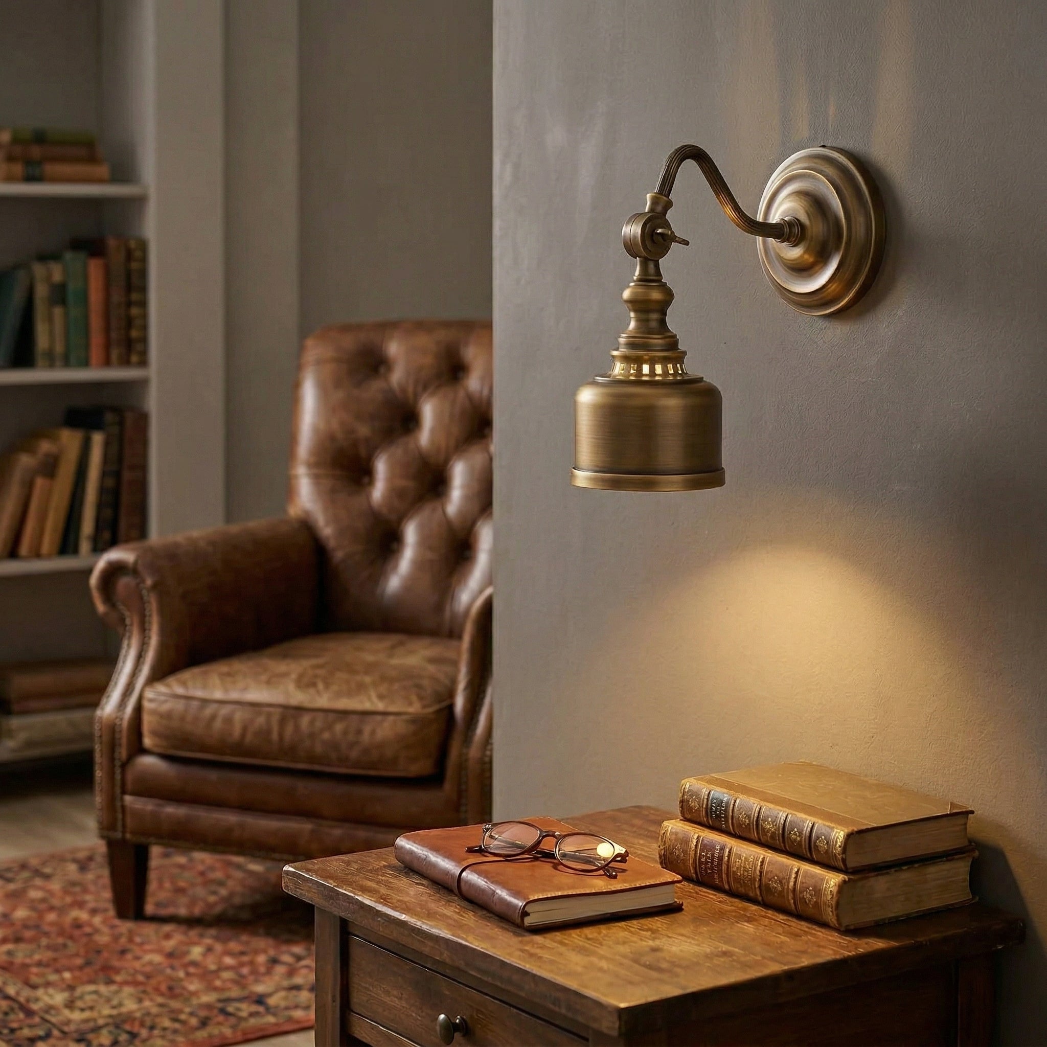 Aplique de pared vintage Nacarano