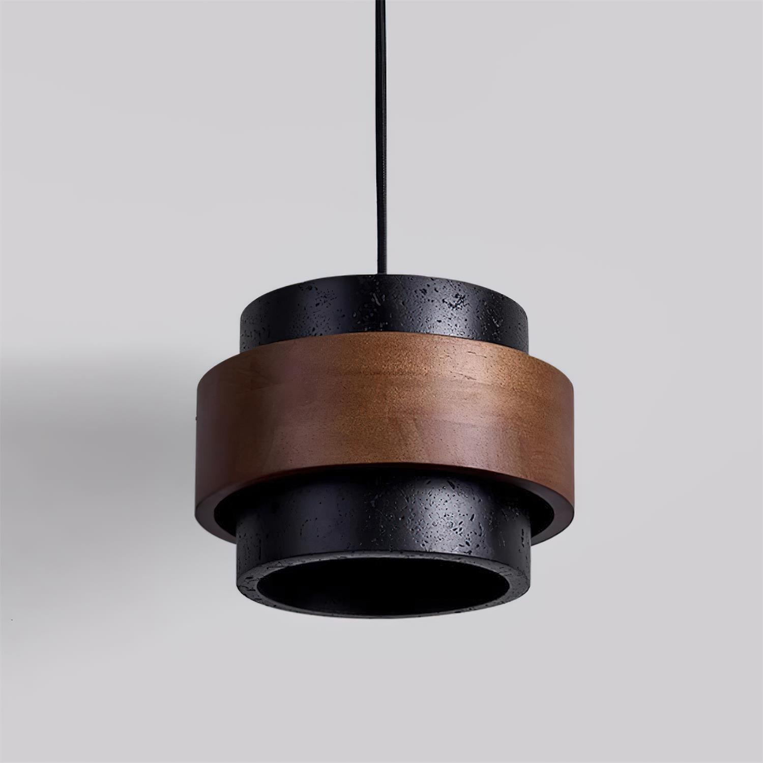 Lámpara colgante tubular Bemalo
