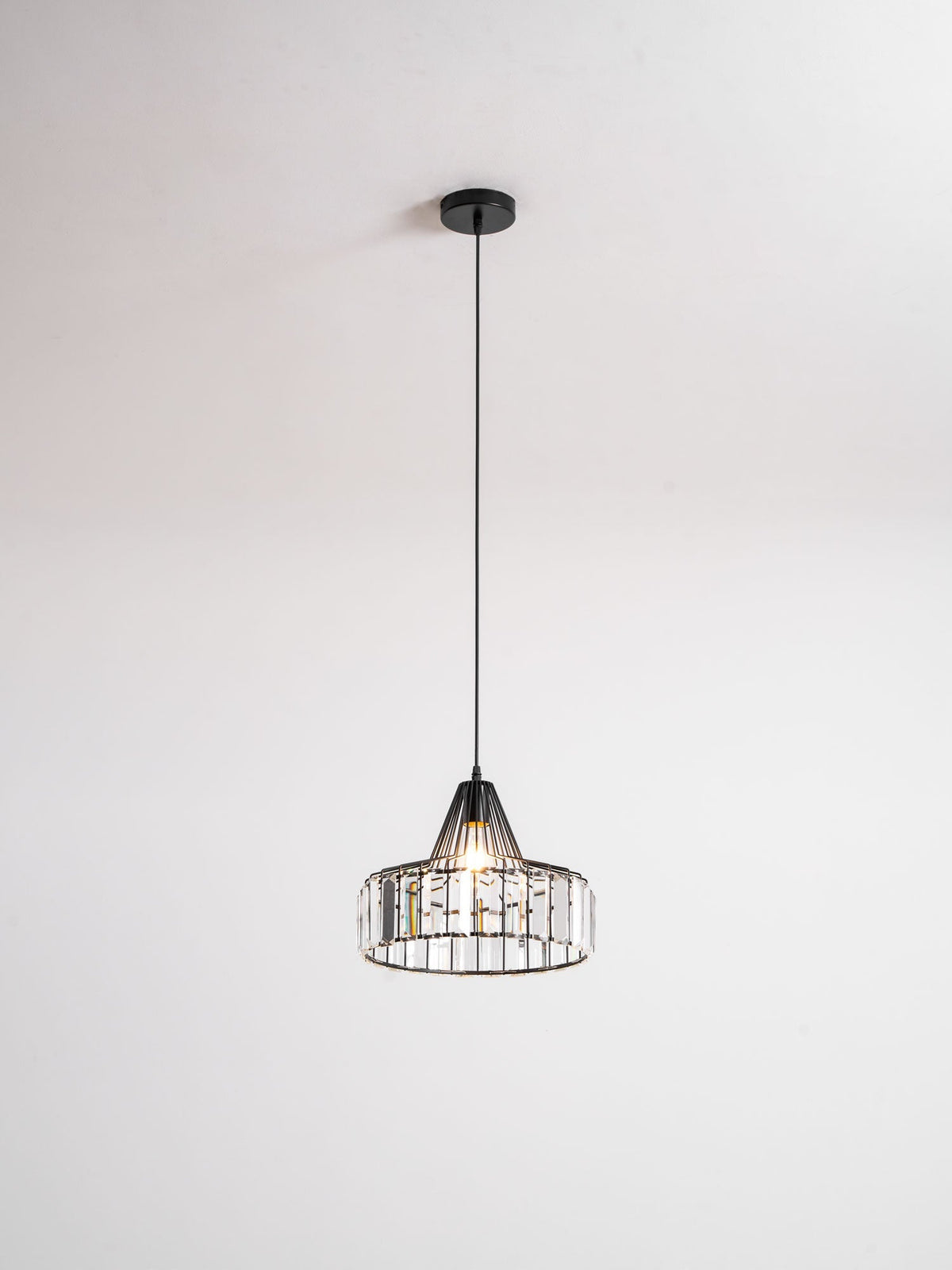 Crystal Drum Pendant Lamp - Vakkerlight