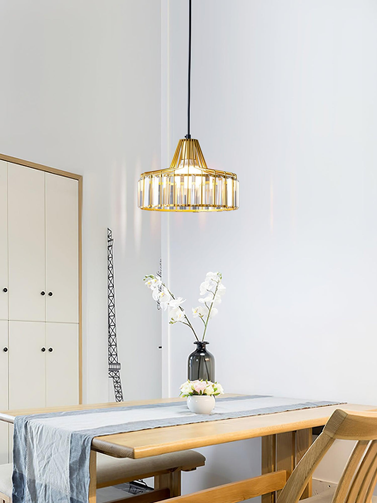 Crystal Drum Pendant Lamp – detail 14