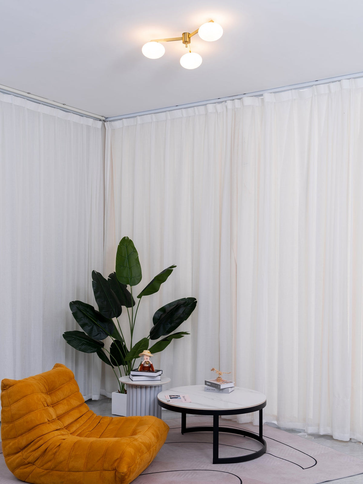 Plafón art déco Olaorio