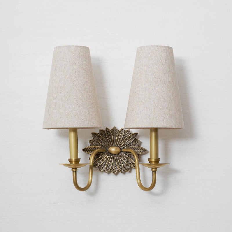 Aplique de pared doble Lirioea