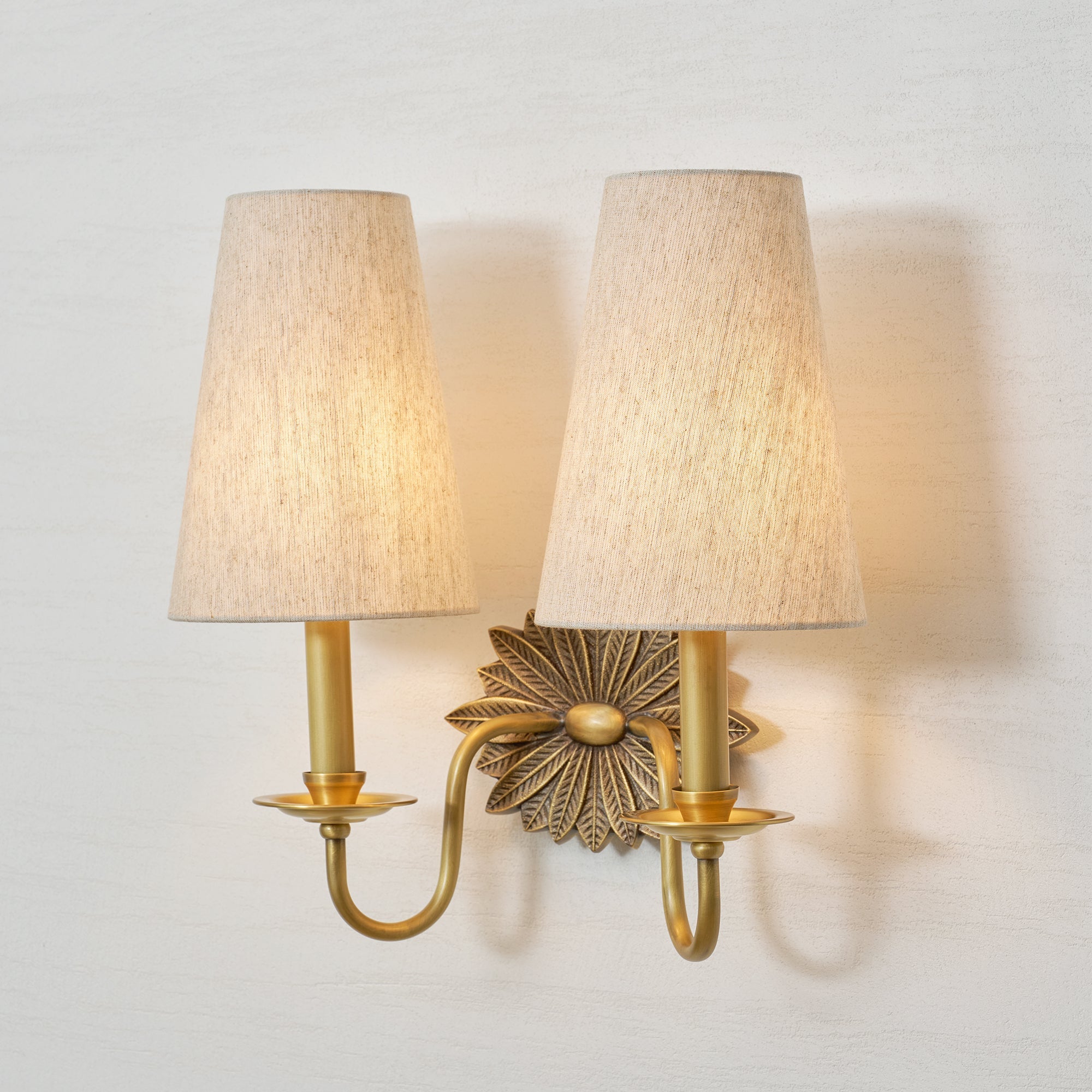 Aplique de pared doble Lirioea