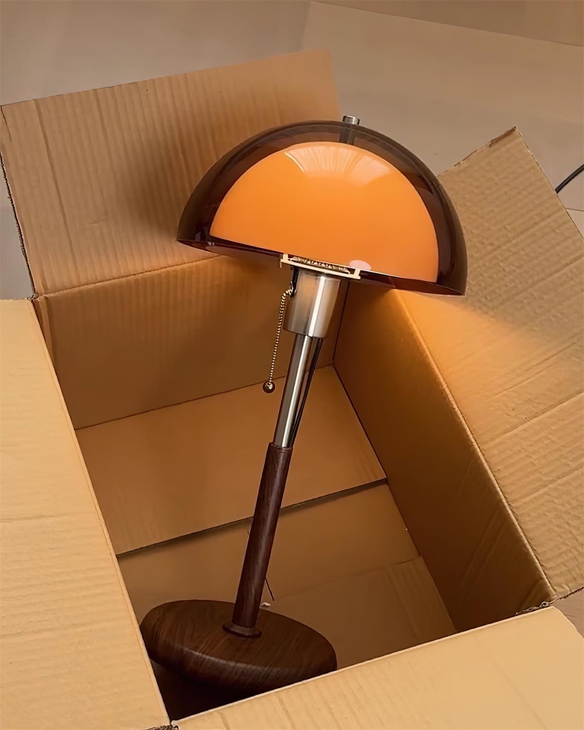 Lámpara de mesa retro Monteorio