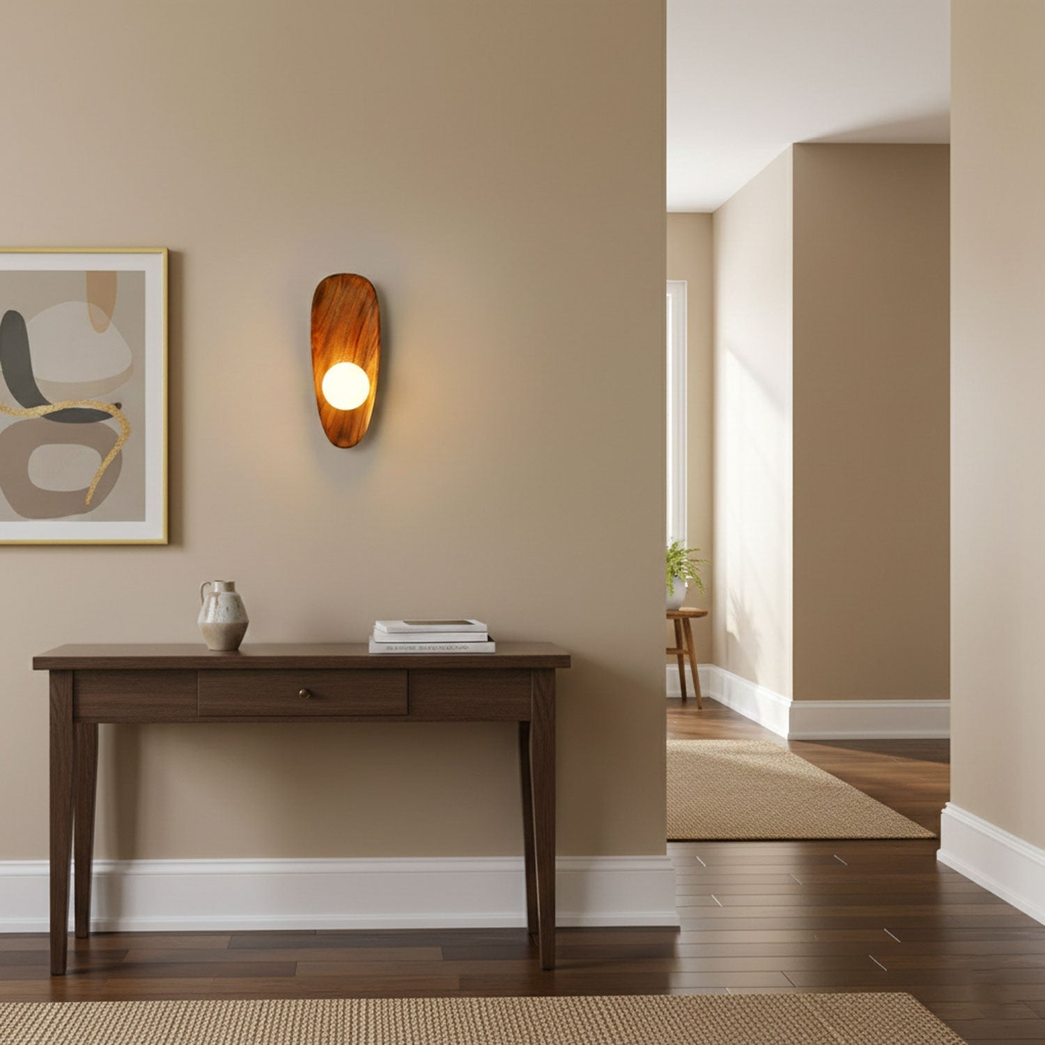 Aplique de pared minimalista Luzava