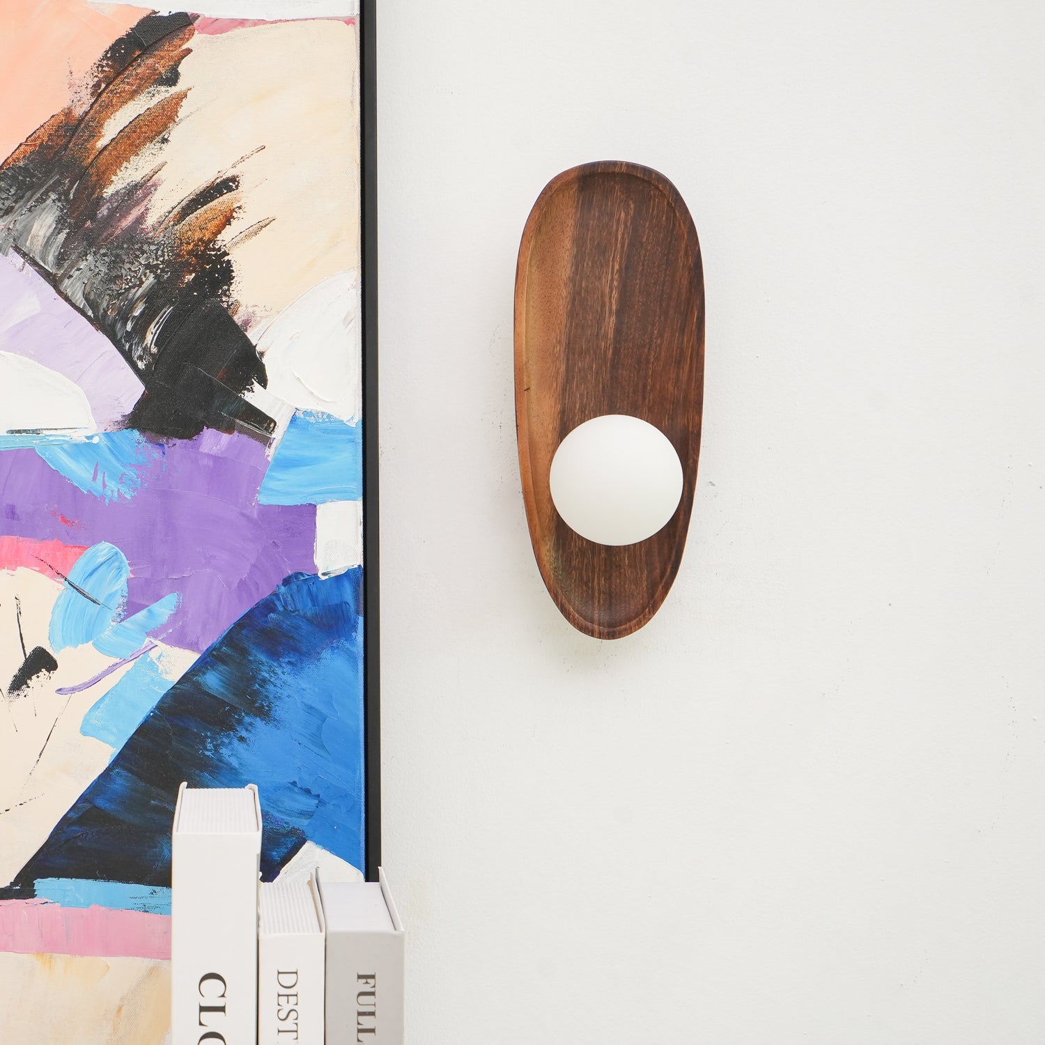 Aplique de pared minimalista Luzava