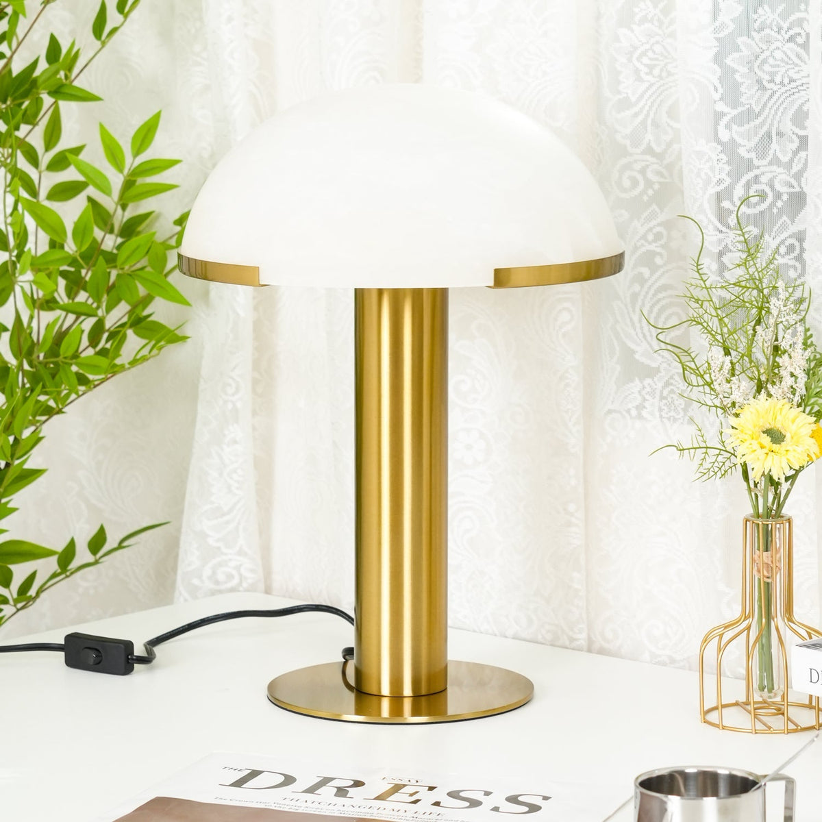 Lámpara de mesa minimalista Olso