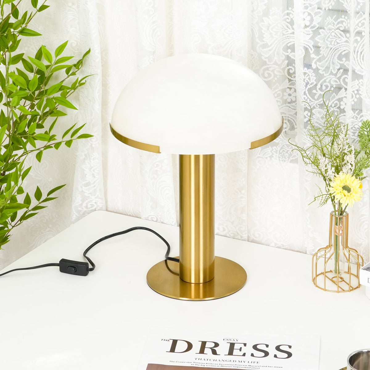 Lámpara de mesa minimalista Olso
