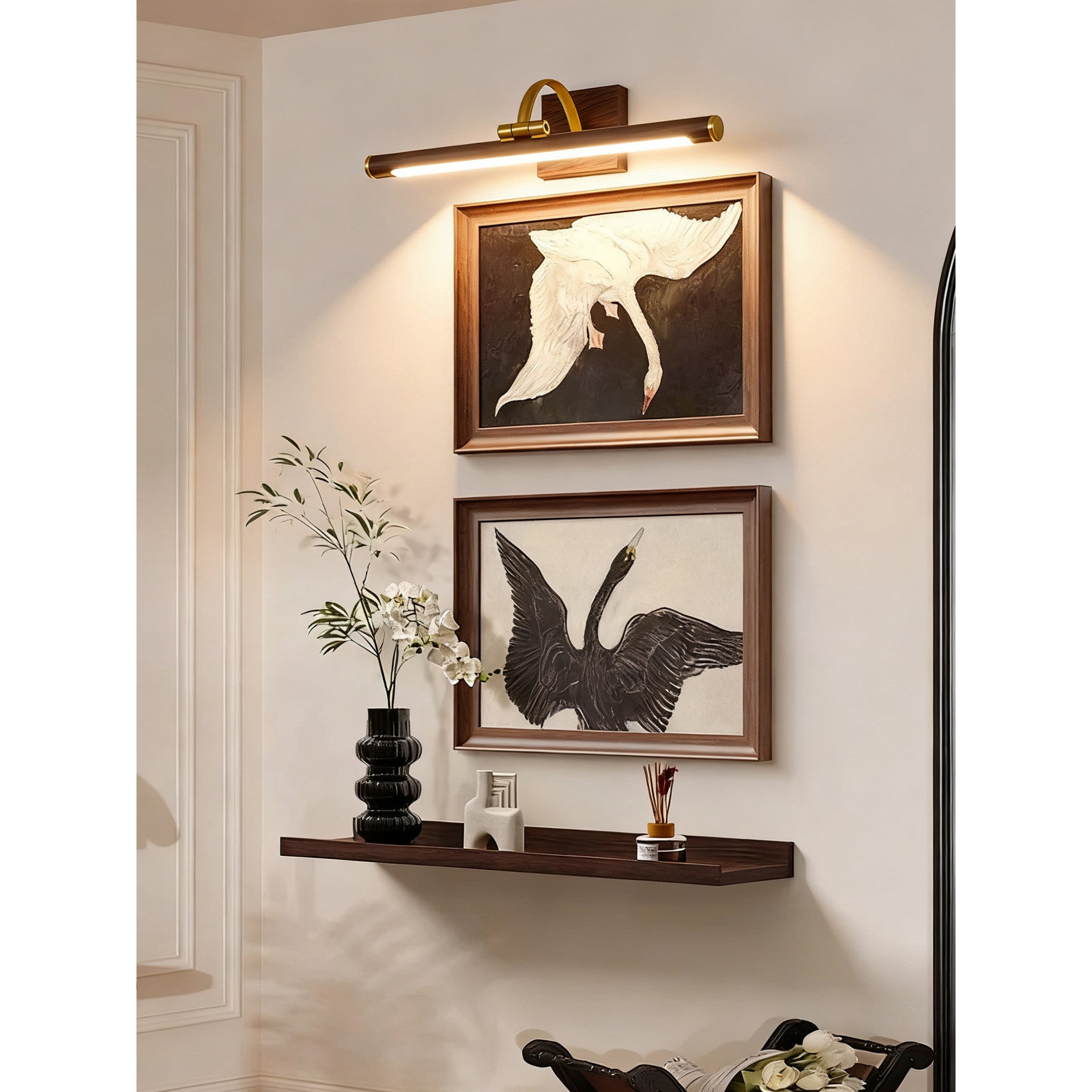 Aplique de pared lineal Lolael