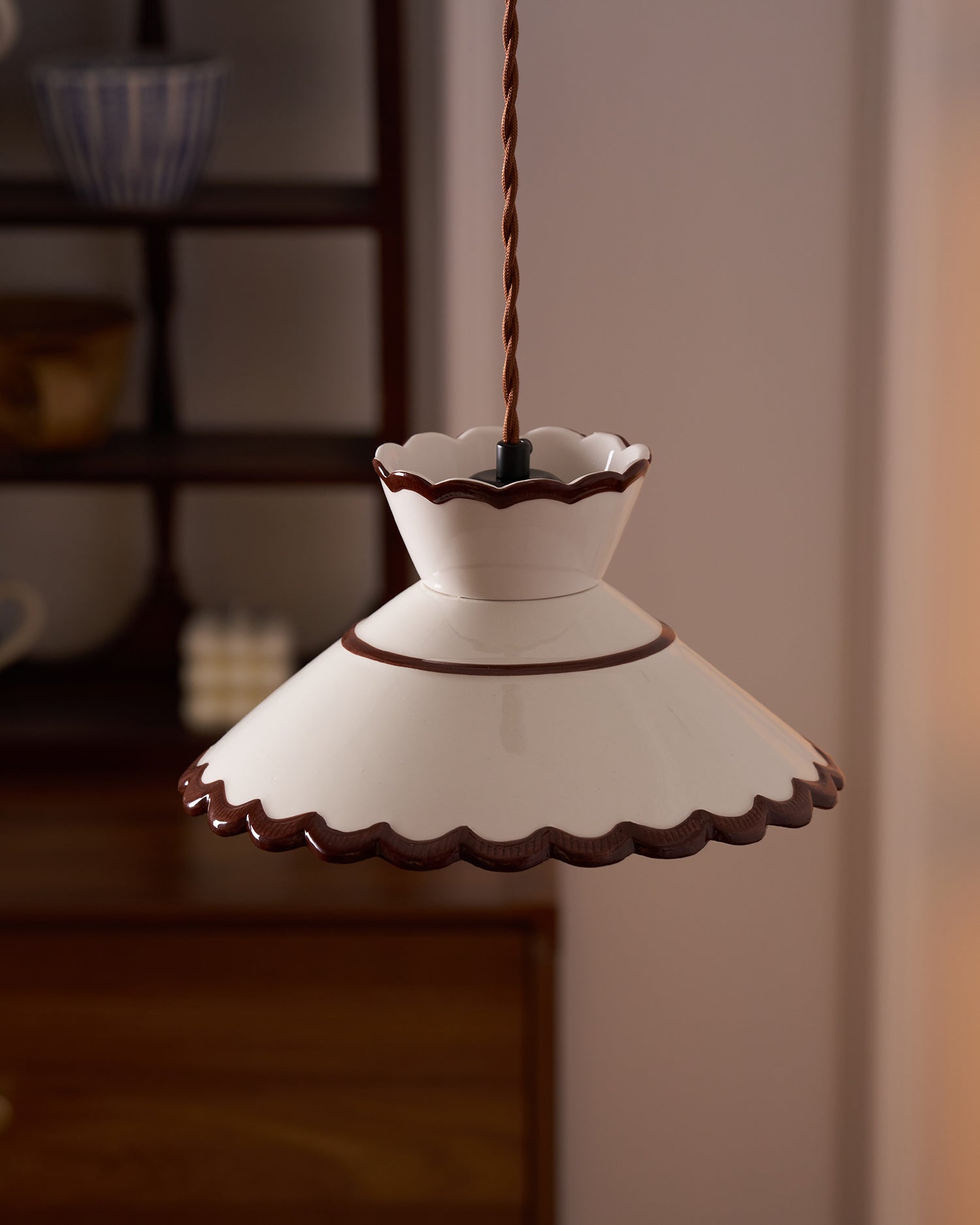 Lámpara colgante vintage Dolen