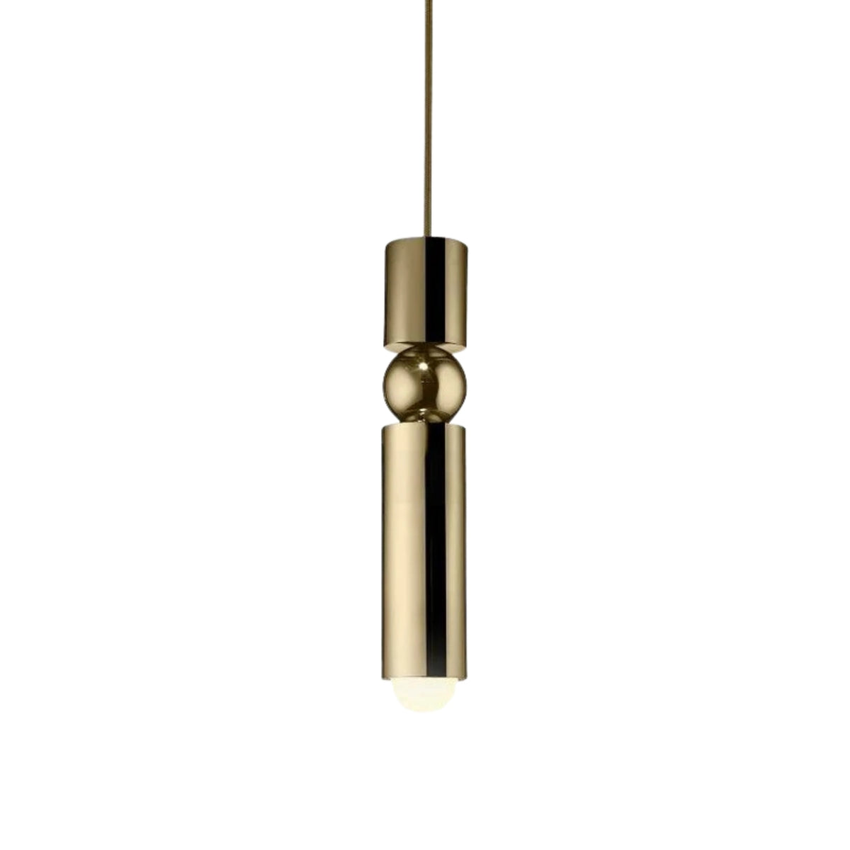 Lámpara colgante tubular Lirioara