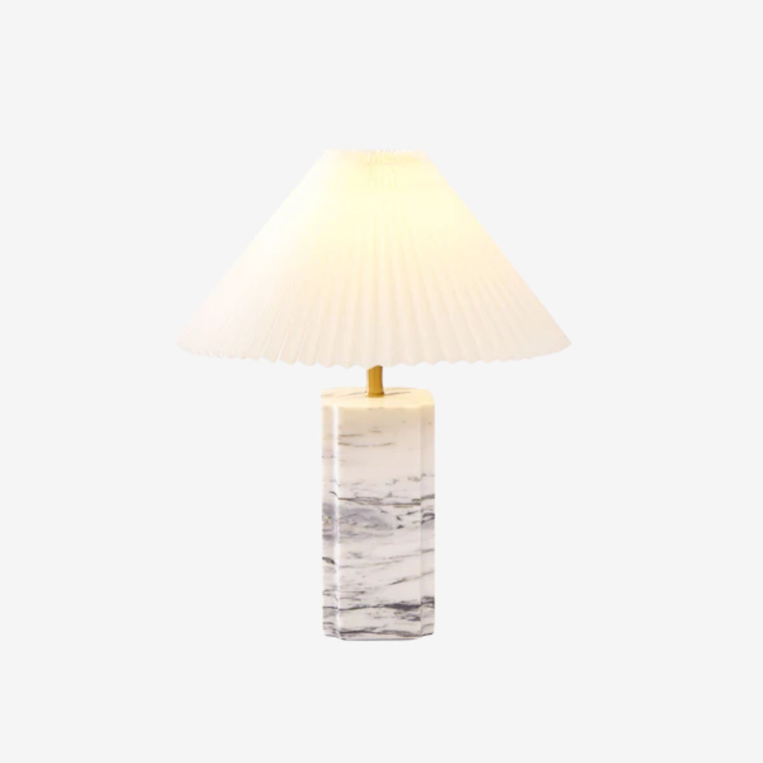 Lámpara de mesa de mármol Lloza