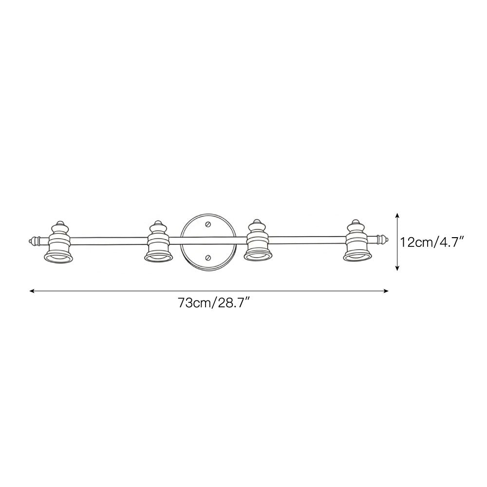 Aplique de pared lineal Moraento