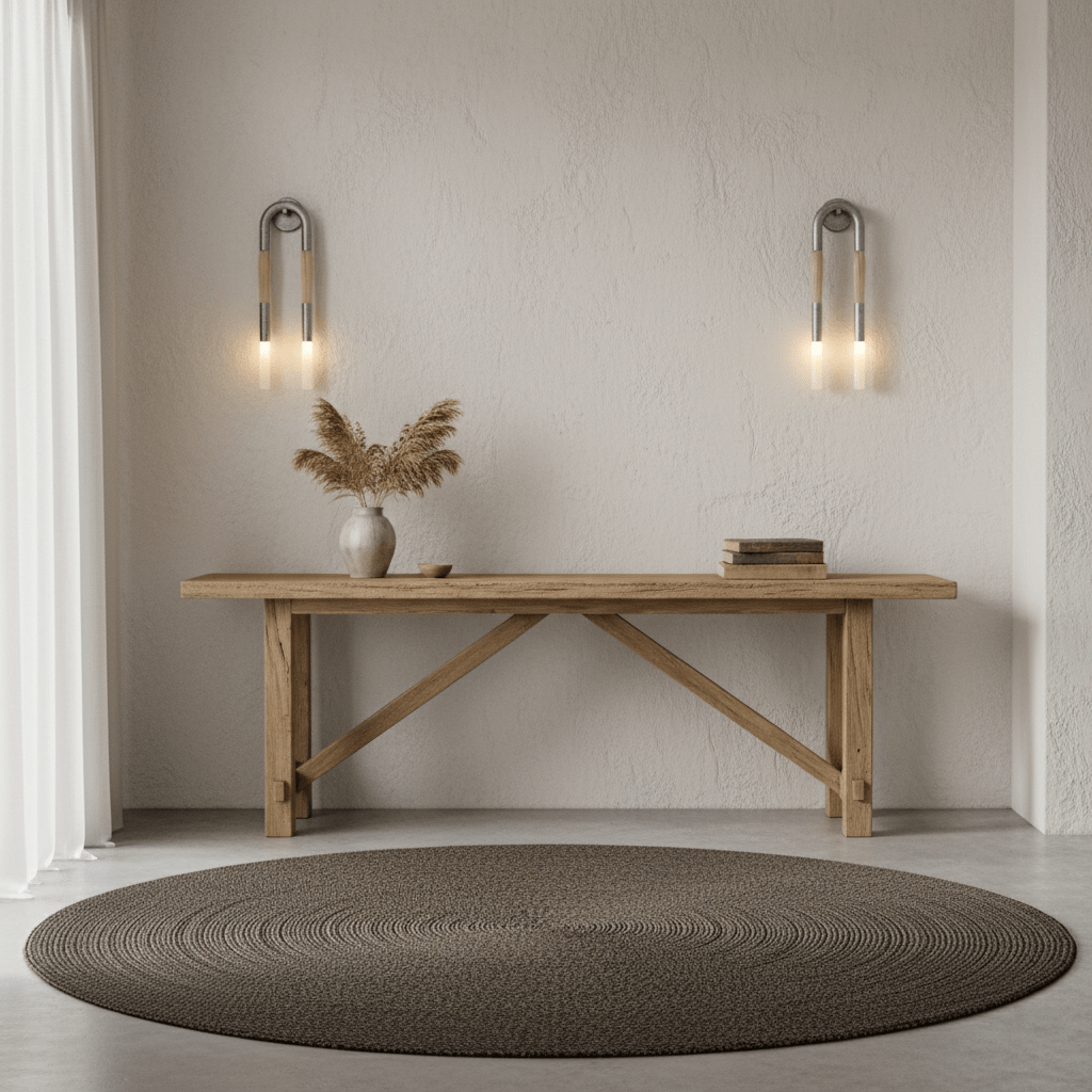 Horsehair Wall Lamp – detail 12