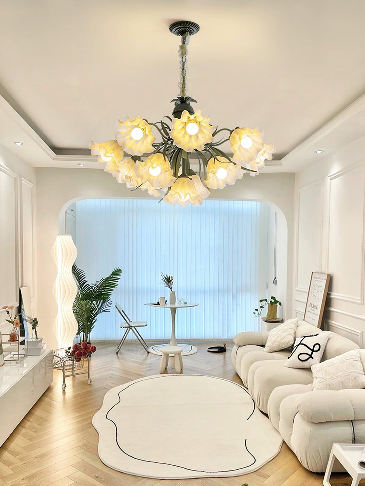 Lily of the Valley Flower Chandelier – detail 26