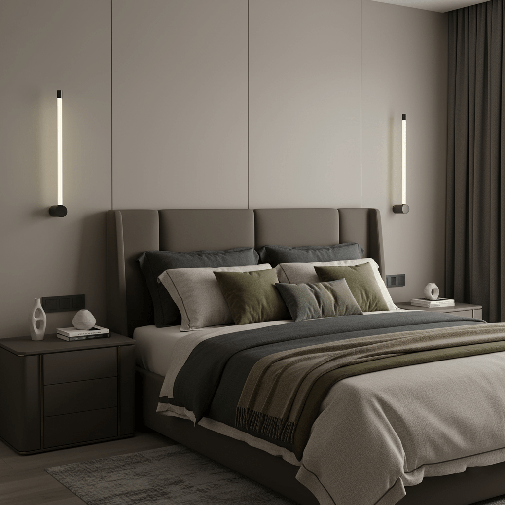 Aplique de pared lineal Mosois