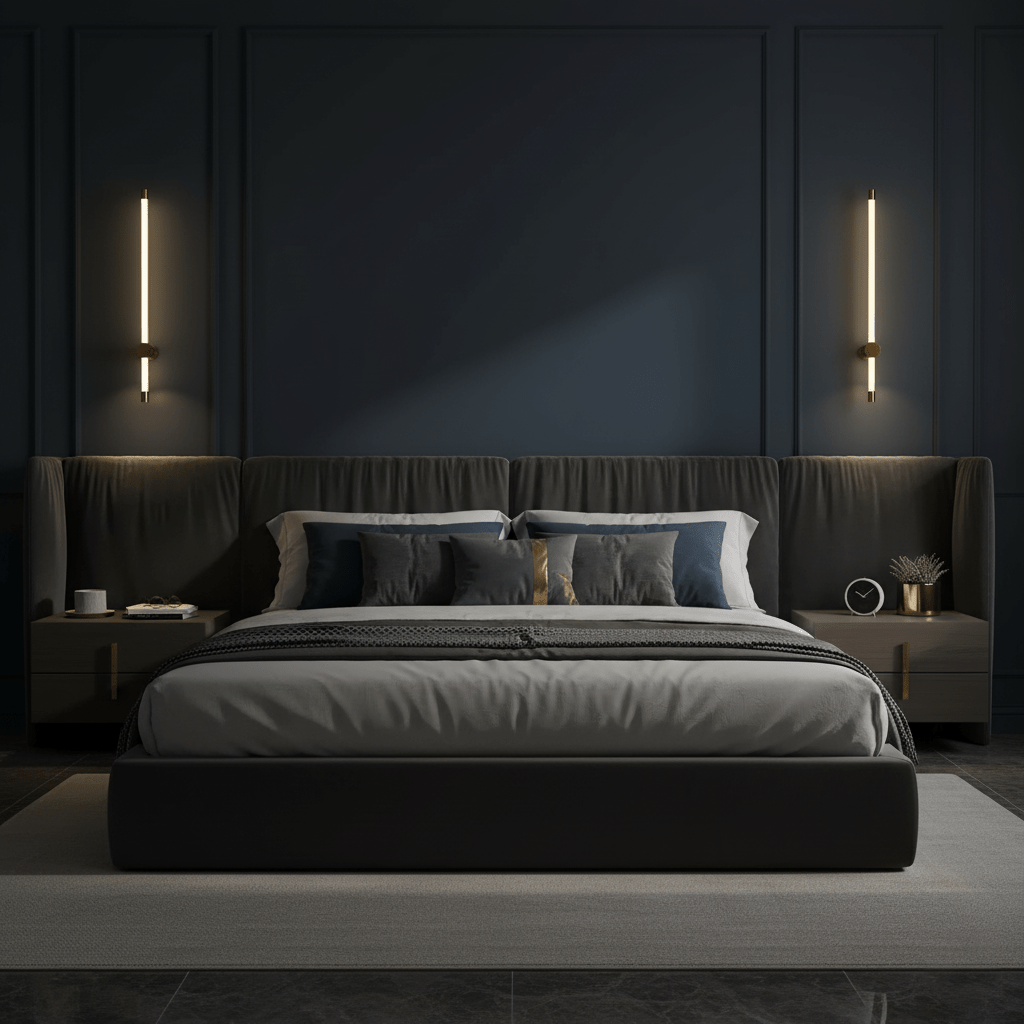 Aplique de pared lineal Mosois