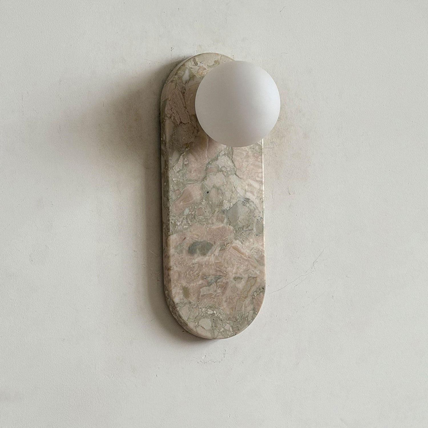 Aplique de pared ovalado Estraoro