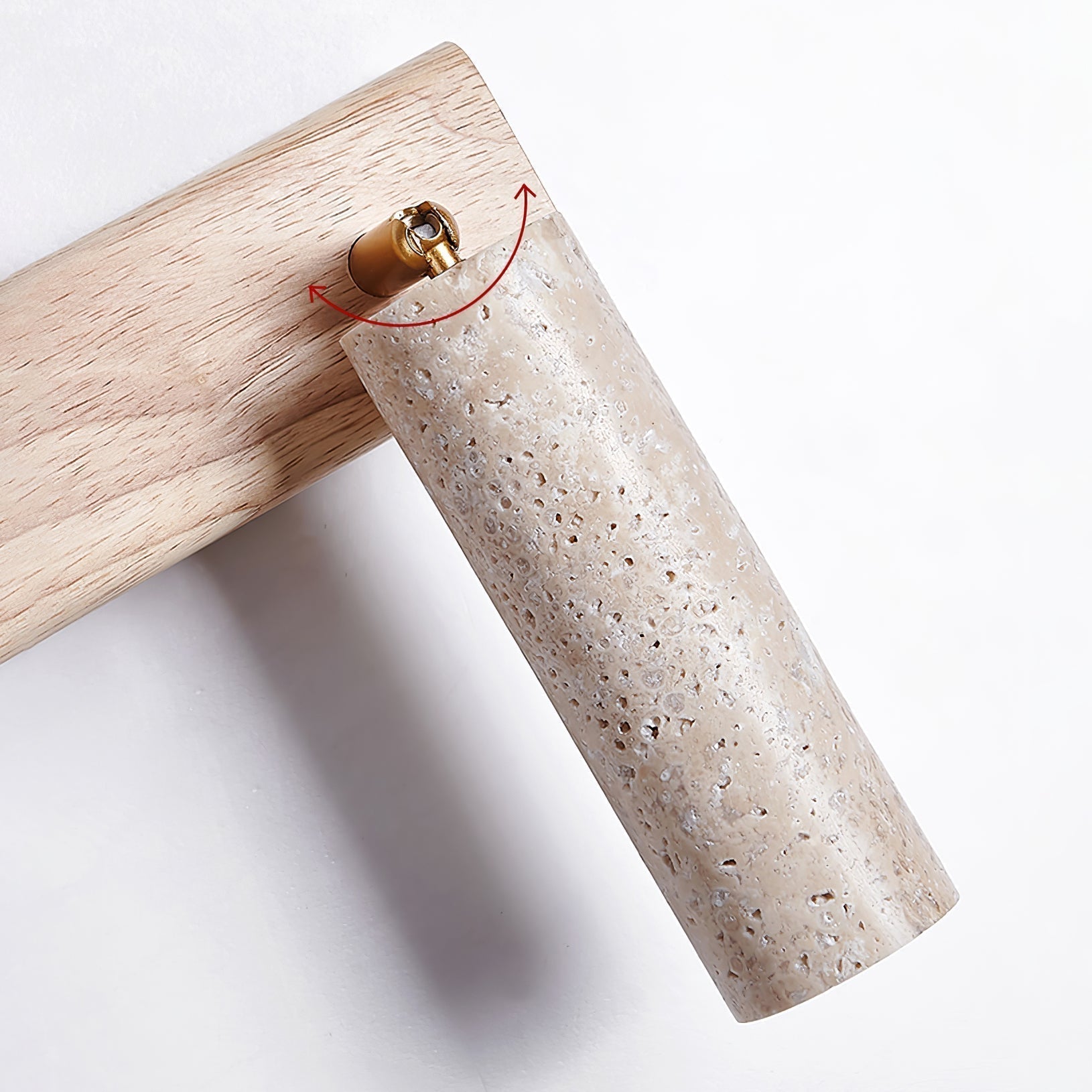 Aplique de pared tubular Dinauna