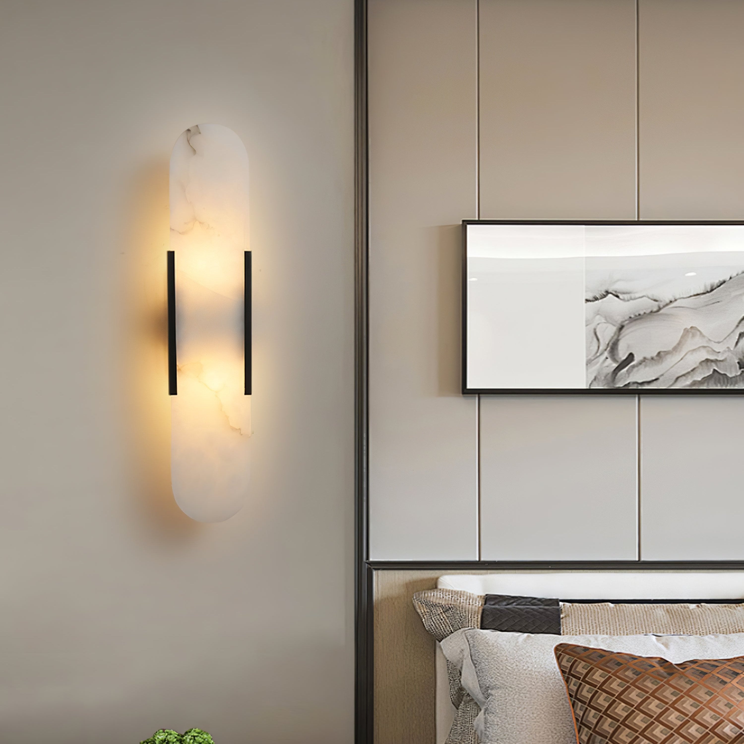 Aplique de pared lineal Delaiso