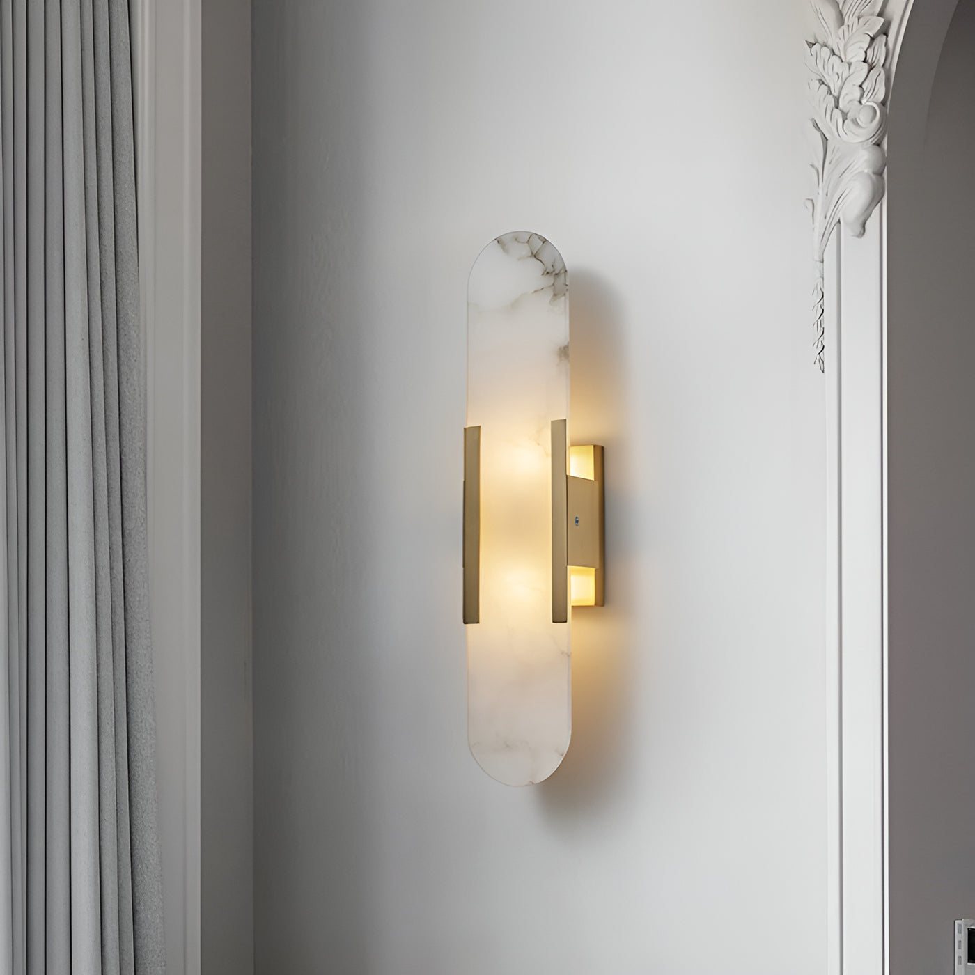 Aplique de pared lineal Delaiso