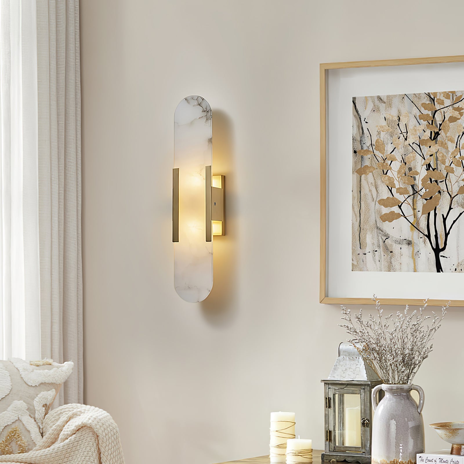 Aplique de pared lineal Delaiso