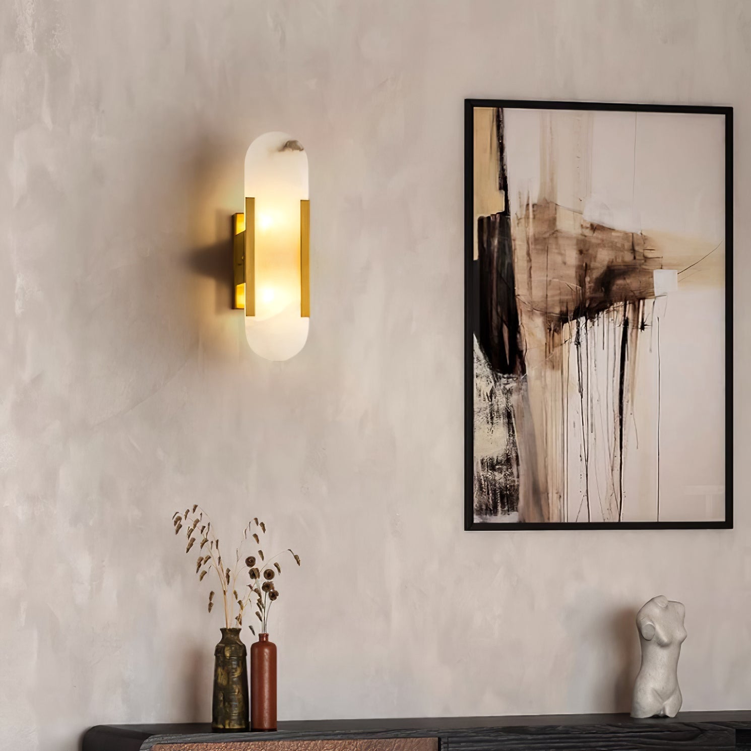 Aplique de pared lineal Delaiso