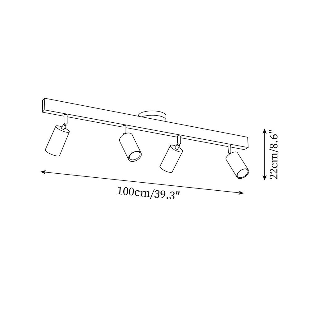 Plafón lineal Auraevo