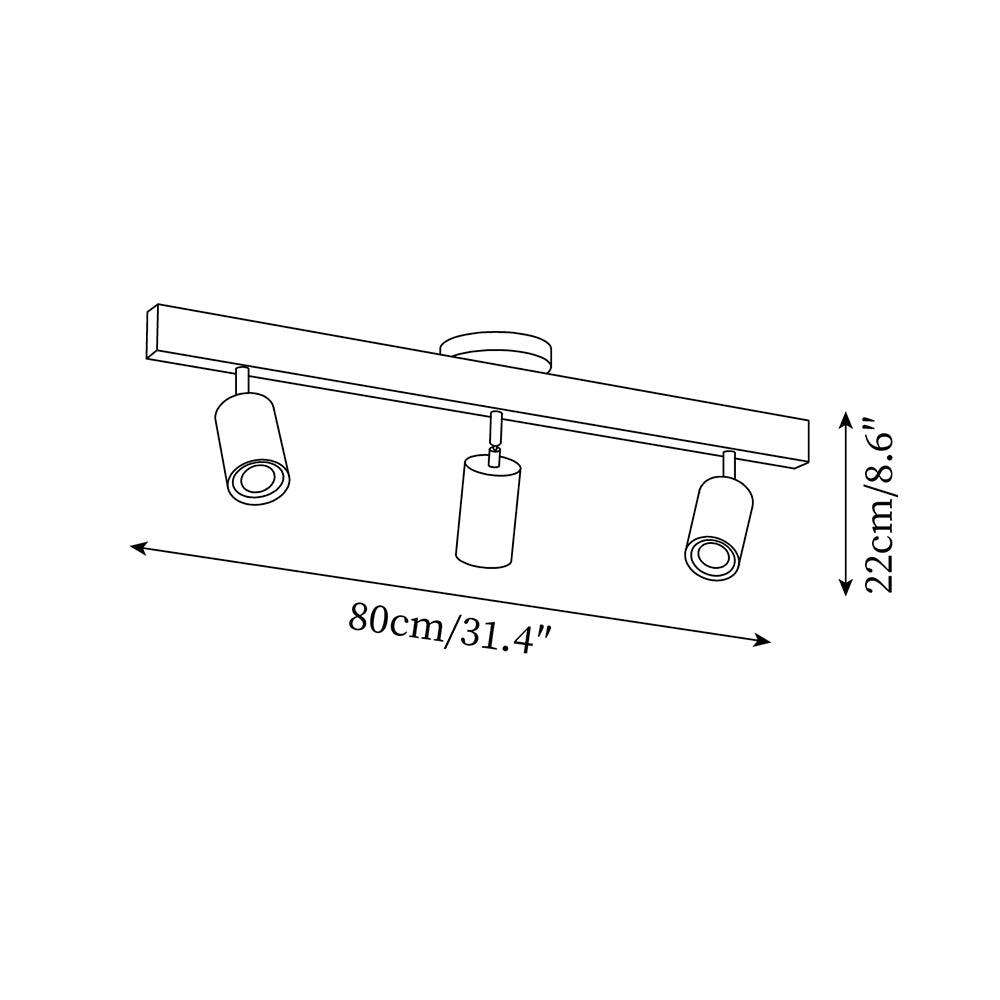 Plafón lineal Auraevo