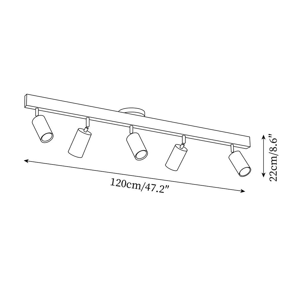Plafón lineal Auraevo