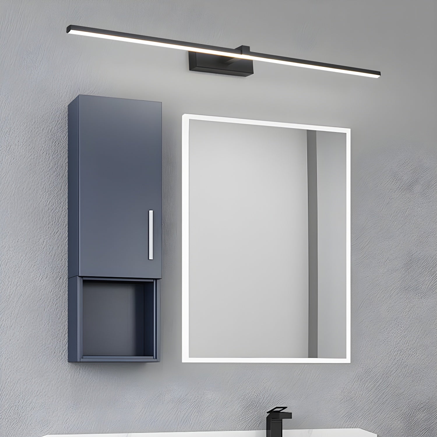 Aplique de pared lineal Ondaava