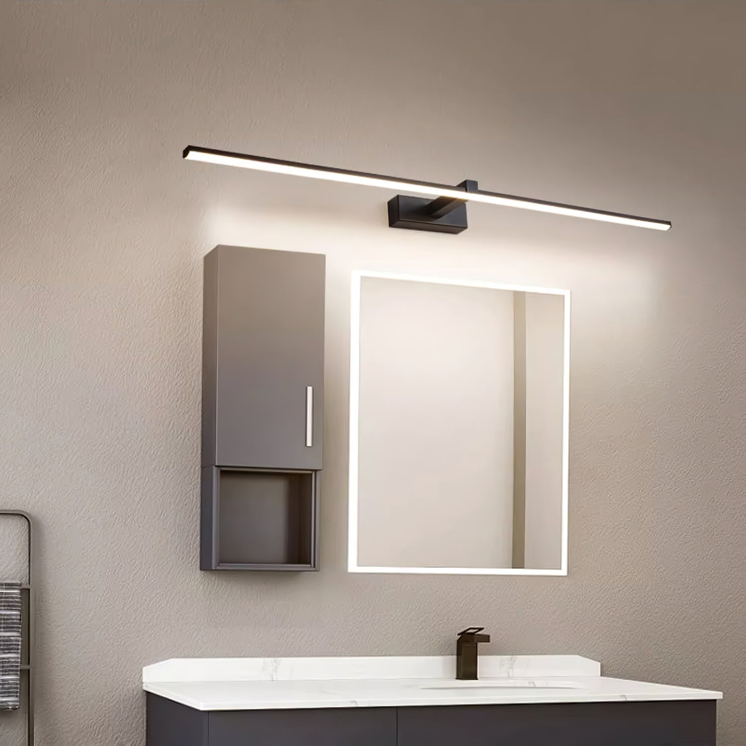 Aplique de pared lineal Ondaava
