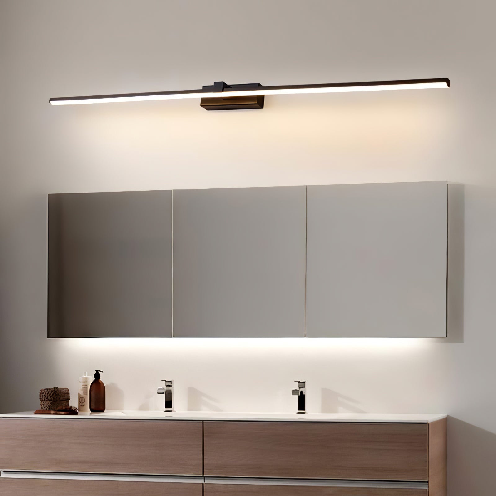 Aplique de pared lineal Ondaava