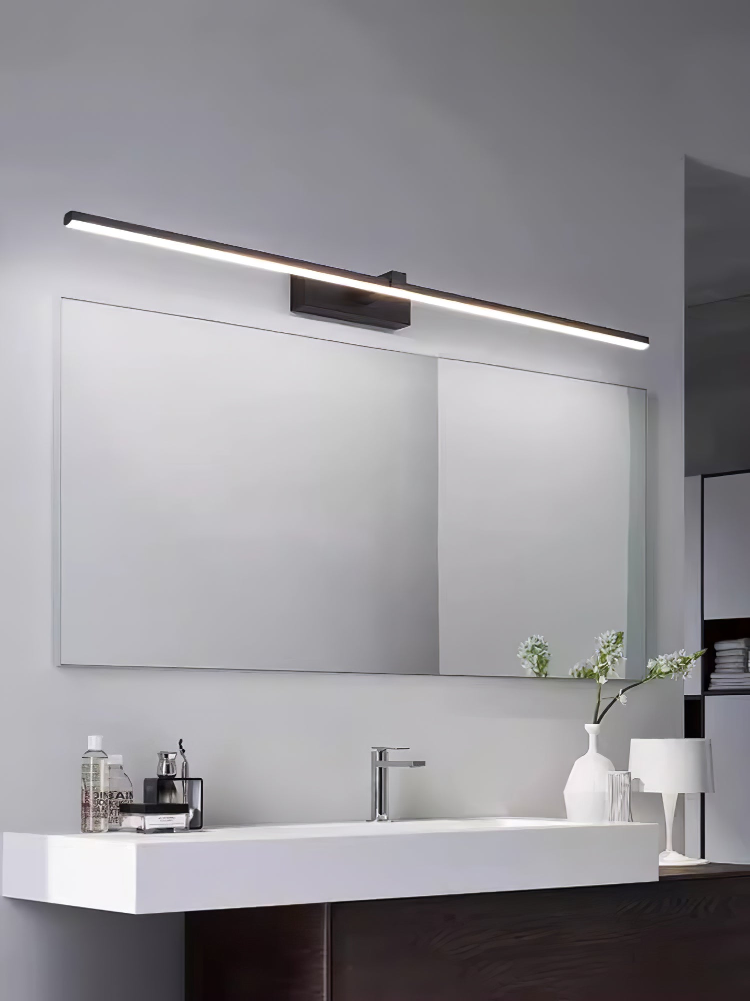 Aplique de pared lineal Ondaava