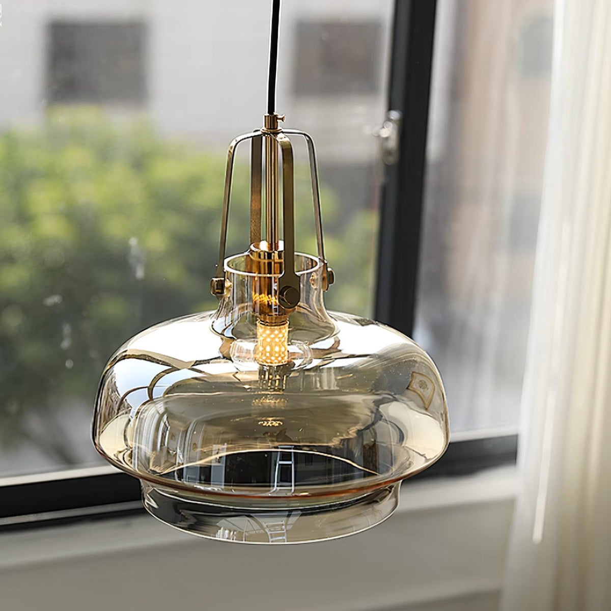 Lámpara colgante Bauhaus Lunaia