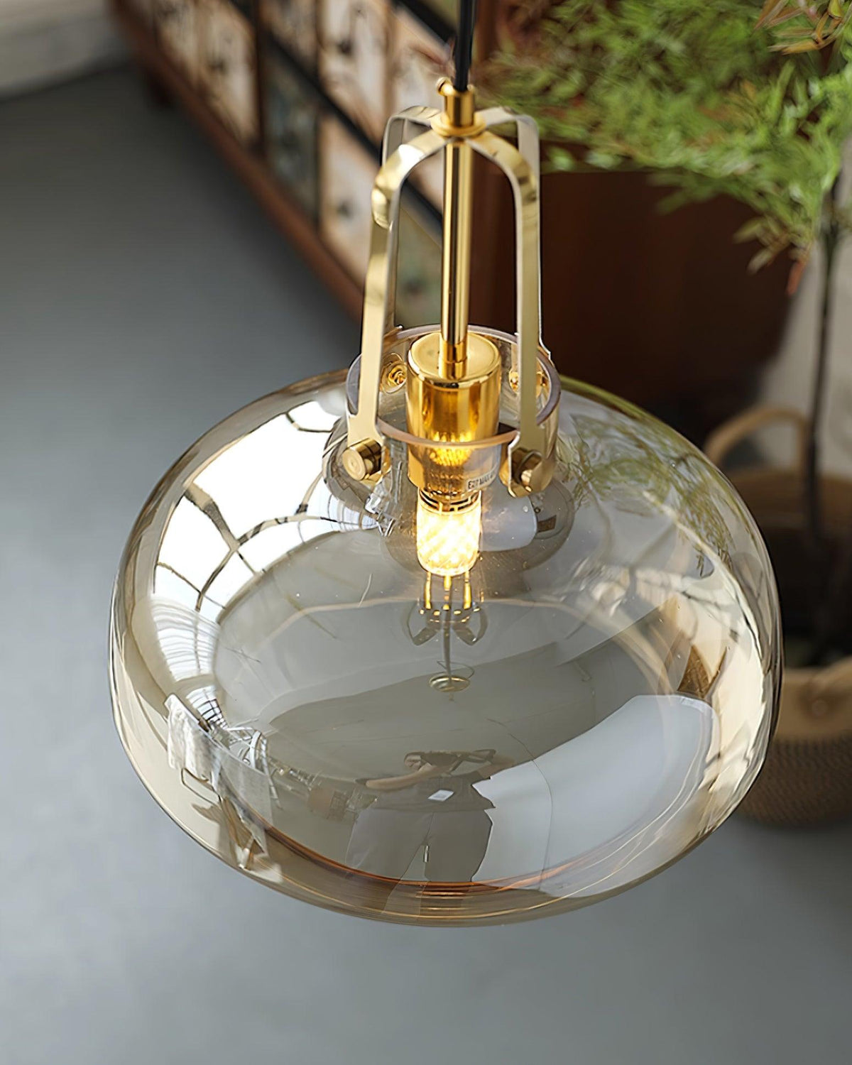 Lámpara colgante Bauhaus Lunaia