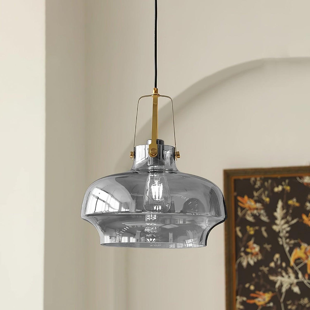 Lámpara colgante Bauhaus Lunaia