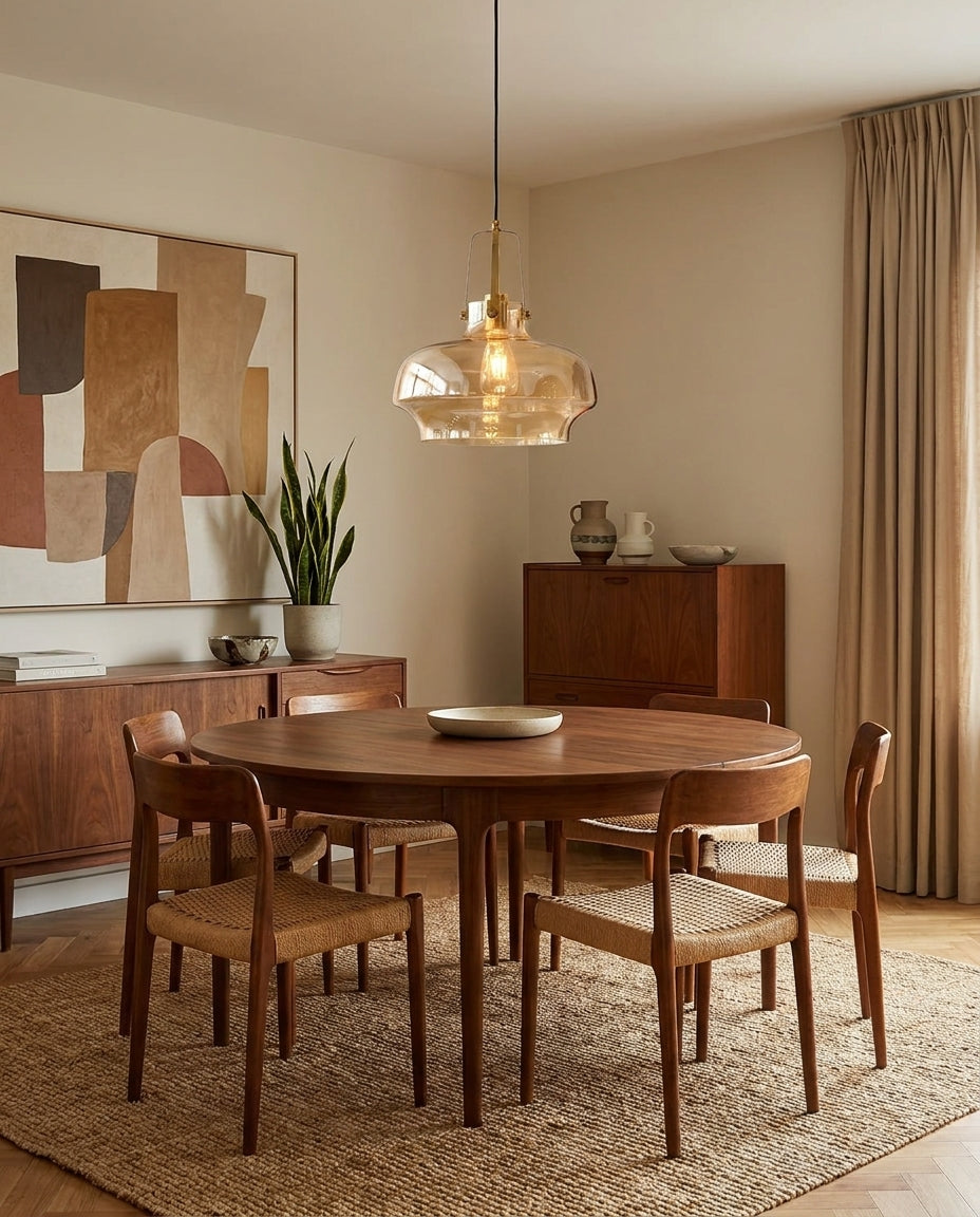 Lámpara colgante Bauhaus Lunaia