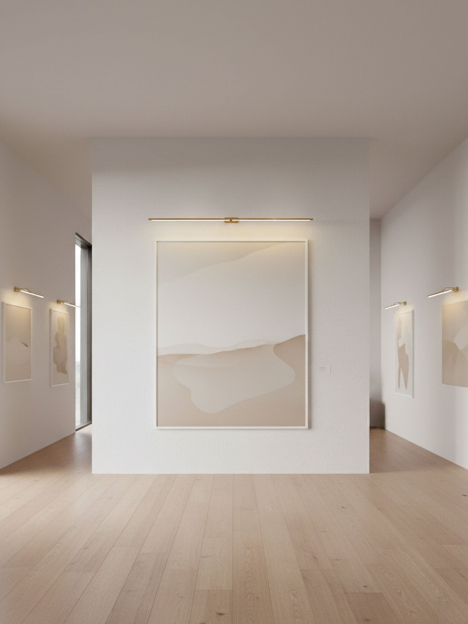 Aplique de pared lineal Coraio