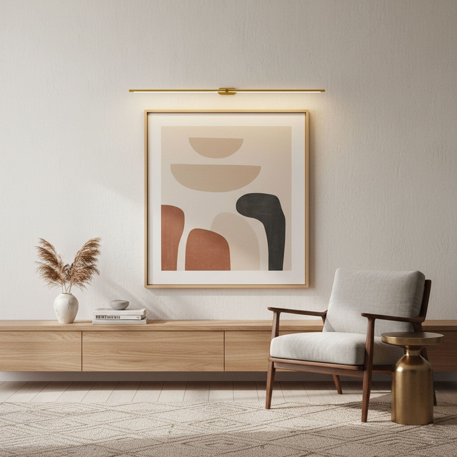 Aplique de pared lineal Goza