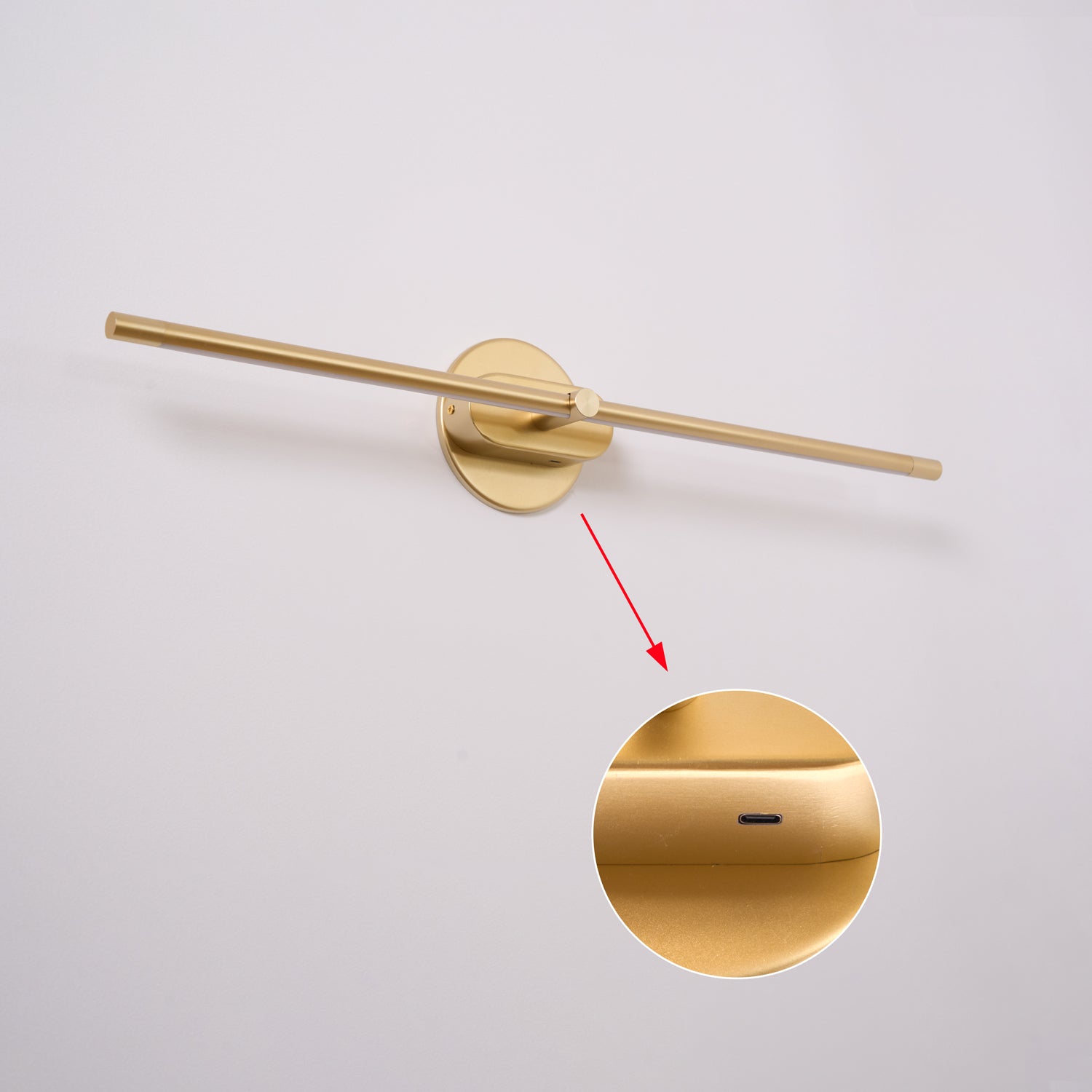 Aplique de pared lineal Coraio