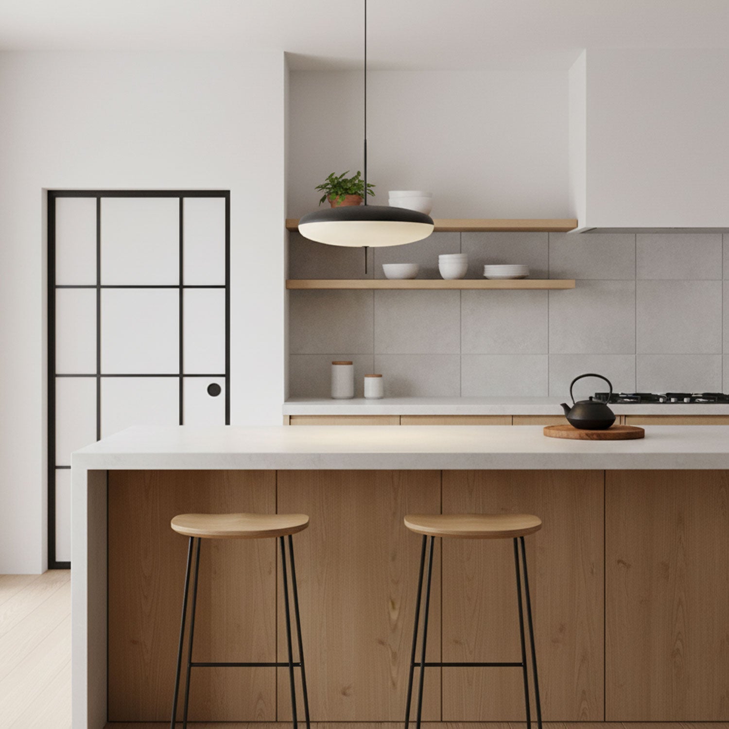 Lámpara colgante minimalista Lirioay