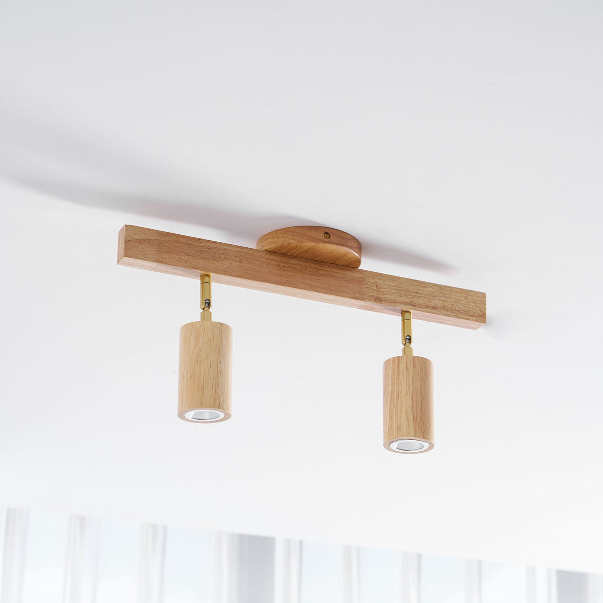Natural Wood Beam Spotlight Light – detail 39
