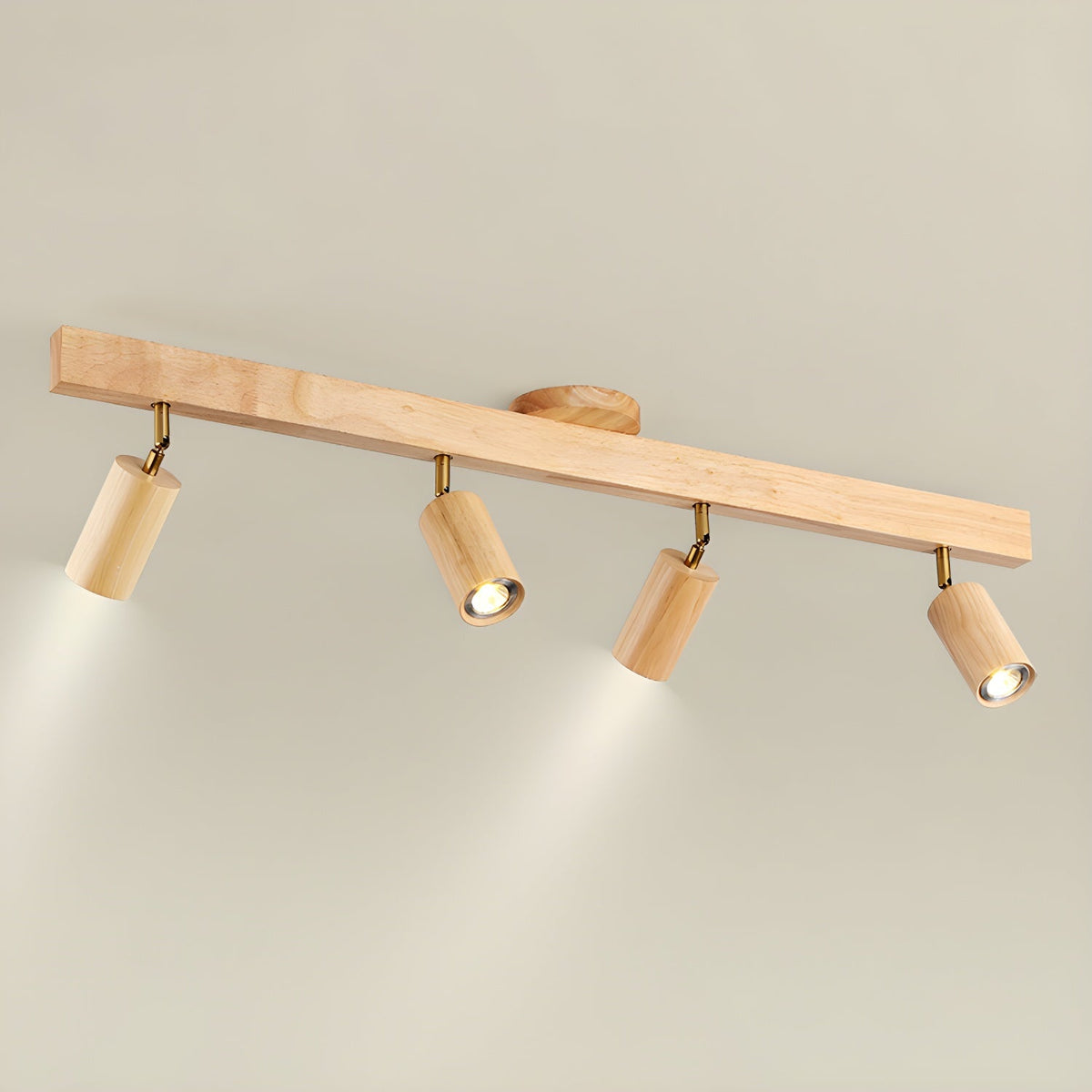 Natural Wood Beam Spotlight Light – detail 20