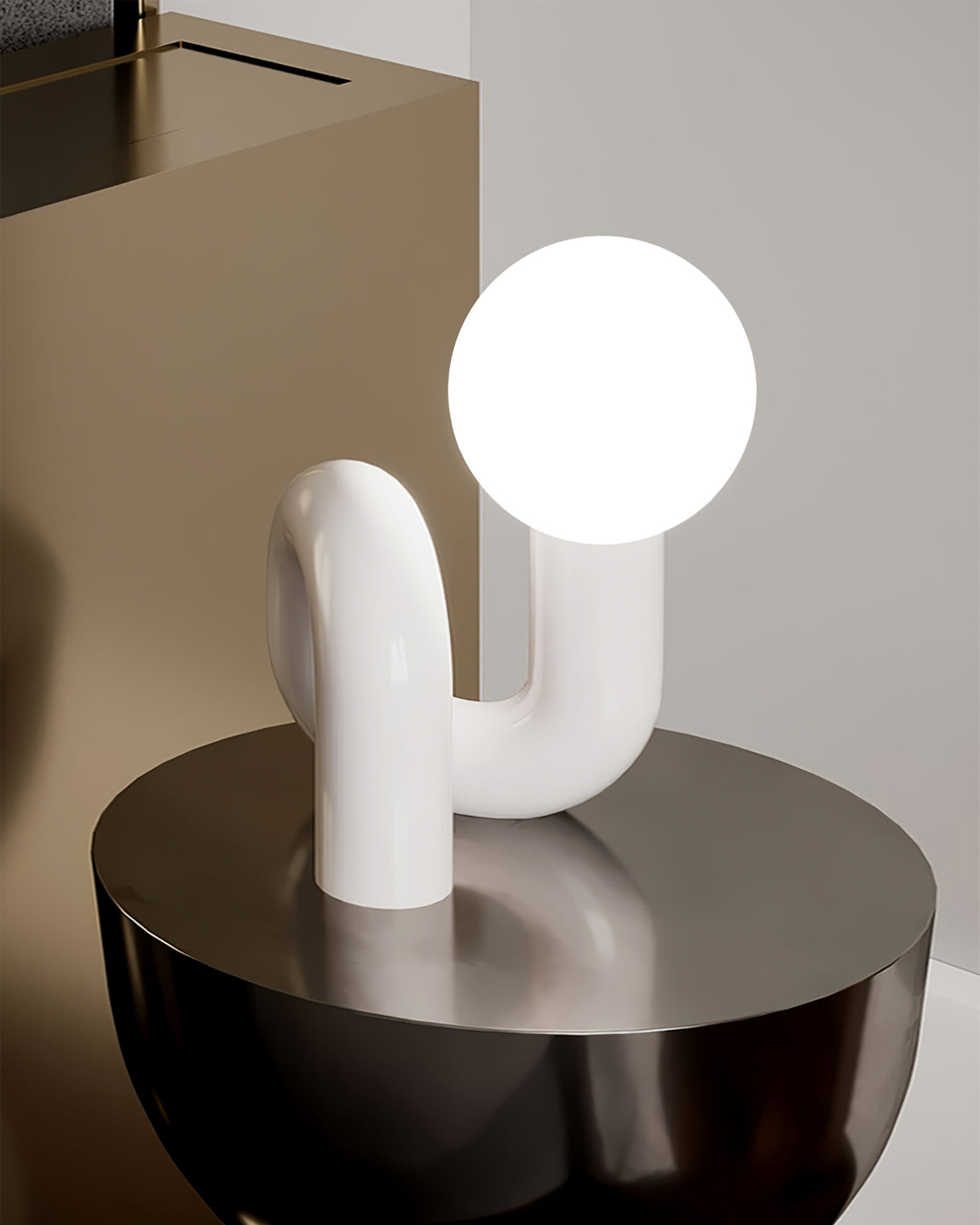 Lámpara de mesa espiral Aroal